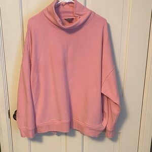 Eddie Bauer Blush Cowl Neck Sweater